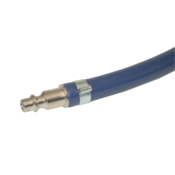 Tuyau d'air renforcé 8 × 14mm, longueur 8m, avec raccords