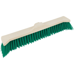 Balai cantonnier PVC vert 32 cm modèle BALDOZER SM