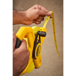 Mesure ruban 60 m x 12,7 mm fibre bimatière