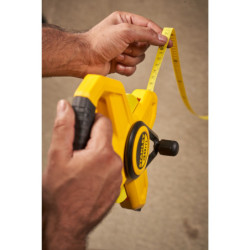 Mesure ruban 30 m x 147 mm fibre de verre
