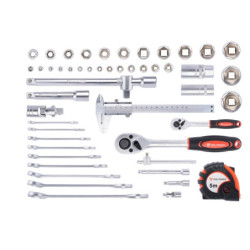 DOUILLE COFFRET 1/4+1/2 VLSE PROMAC Y136C