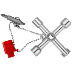 Clé en croix professionnelle PROFI-KEY réf. 001103