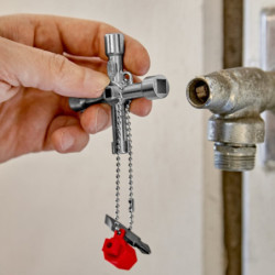 Clé en croix professionnelle PROFI-KEY réf. 001103