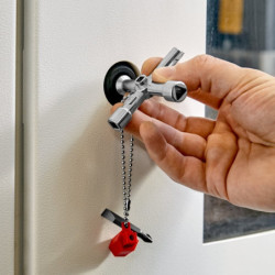 Clé en croix professionnelle PROFI-KEY réf. 001103