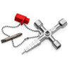 Clé en croix professionnelle PROFI-KEY réf. 001104