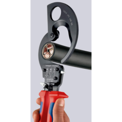 Pince coupe-câble à cliquet réf. 9531280