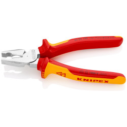 pince universelle isolée 1000 V chromée 180 mm réf. 0206180SB