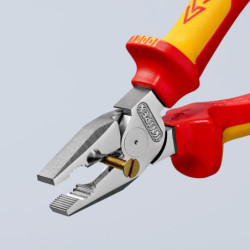 pince universelle isolée 1000 V chromée 180 mm réf. 0206180SB