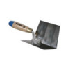 Truelle d'angle intérieur inox 12 x 10 cm