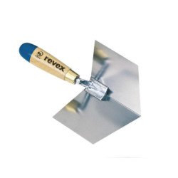 Truelle d'angle intérieur inox 12 x 10 cm