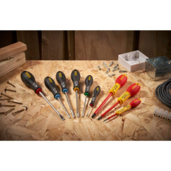 Tournevis jeu de 6 isolés
