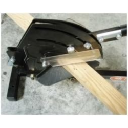 Cisaille guillotine pour liteaux