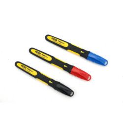 Marqueur FATMAX noir / rouge / bleu lot de 3