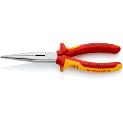 Pince à becs demi-ronds droits 200 mm isolée 1000 V - 26 16 200 SB