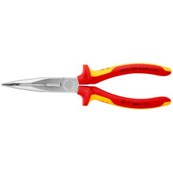 Pince à becs demi-ronds coudés 200 mm isolée 1000 V - 26 26 200 SB