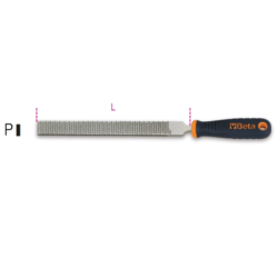 Lime plate avec manche en plastique 1719BM/RL