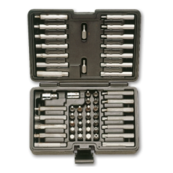 Coffret de 52 embouts avec entraînement de 10 mm et 2 accessoires