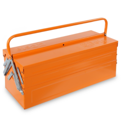 Boîte à outils 5 cases, métallique C20L longue