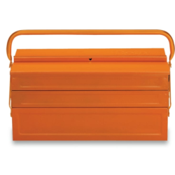 Boîte à outils 5 cases, métallique C20L longue