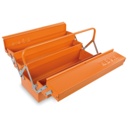 Boîte à outils 5 cases, métallique C20L longue