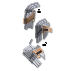 Clé BTR jeu de 9 sur support 96SC9