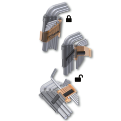 Clé torx jeu de 8 coudée 97BTXSC8