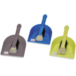 Pelle à poussière en PVC avec balayette