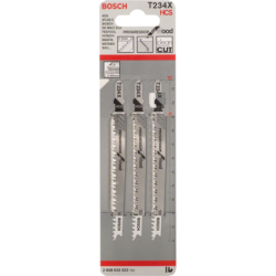 Lame de scie sauteuse T234X blister de 5