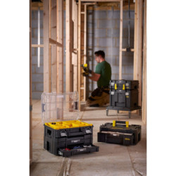 Caisse TSTAK FATMAX 2 tiroirs 8 L