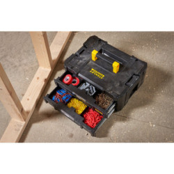 Caisse TSTAK FATMAX 2 tiroirs 8 L