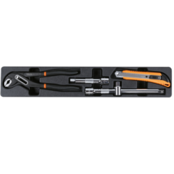 Caisse métallique 5 cases avec 91 outils BW2120L-E/T91