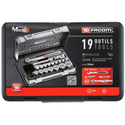 Douille coffret 1/2 MBOX S.161-2P6PB