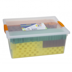 Assortiment de 245 cales crantées en PVC