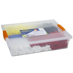Assortiment de 400 cales plates en PVC