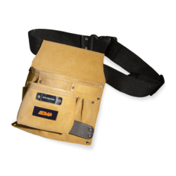 Poche à clous en cuir avec 8 poches et porte-outils