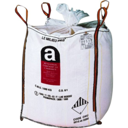 Sac amiante milieu bag 1m3 91x 91x105