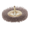 Brosse métallique circulaire diamètre 100mm 6x30