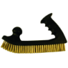 Brosse métallique forme rabot
