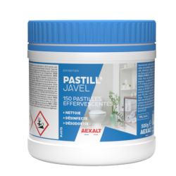 Pastilles de javel PASTILL'JAVEL boîte de 150