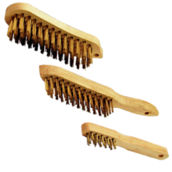 Brosse métallique violon lot de 3