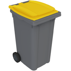 Poubelle sans roues 120l vert