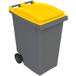 Poubelle sans roues 120l vert