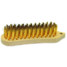 Brosse laiton pur forme violon