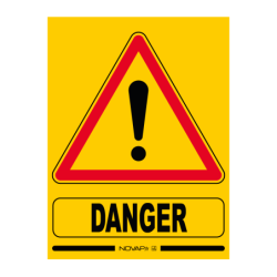 PANNEAU ECO 600X800 DANGER