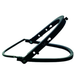 Serre casque relevable 3 positions