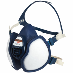 Demi masque gaz/vapeur/particule phyto/peinture K4255