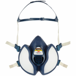 Demi masque gaz/vapeur/particule phyto/peinture K4255