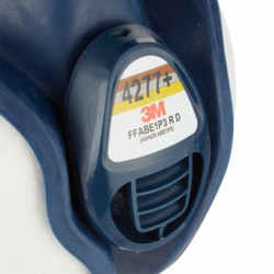 Demi masque gaz/vapeur/particule phyto/peinture K4255