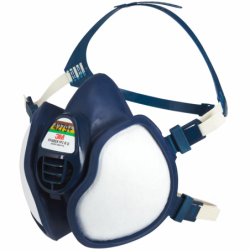 Demi masque gaz/vapeur/particule phyto/peinture K4255
