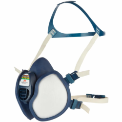 Demi masque gaz/vapeur/particule phyto/peinture K4255